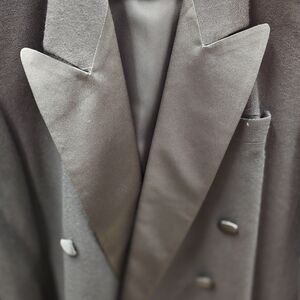 Womens VINTAGE  Classic Double-Breasted Blazer
